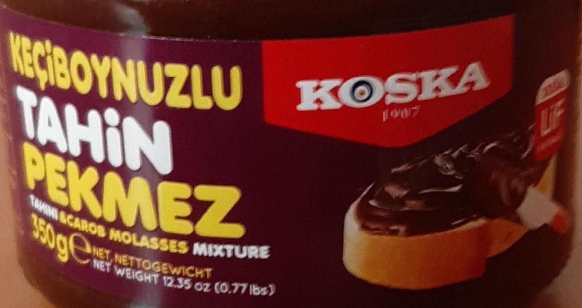 Фото - Keçiboynuzlu tahin pekmez carob molasses mixture Koska