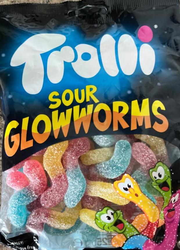 Фото - Sour glowworms Trolli