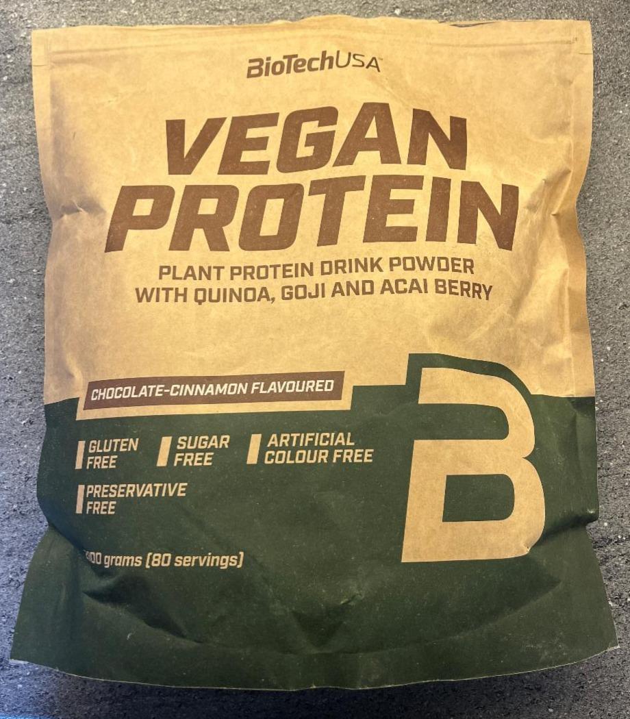 Фото - Vegan protein chocolate-cinnamon flavoured BioTechUSA