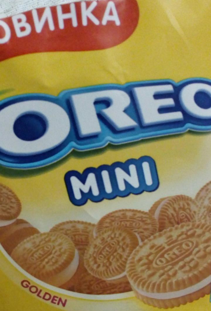 Фото - Печиво Oreo міні з начинкою з ванільним смаком Oreo