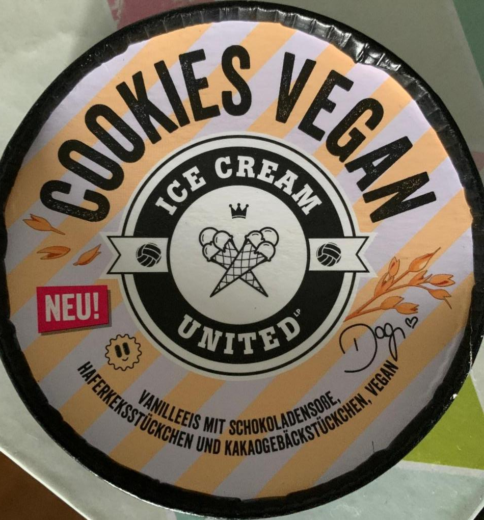 Фото - Cookies vegan ice cream united Gelato Classico