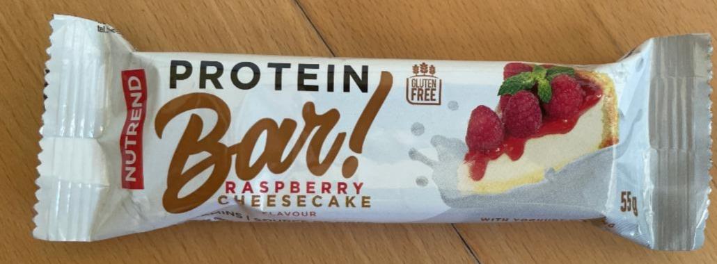 Фото - Protein bar raspberry cheesecake Nutrend