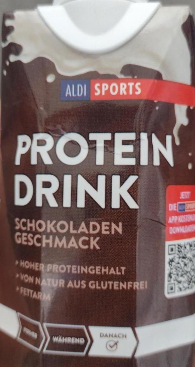 Фото - Protein Drink Schokoladen Geschmack Aldi Sports