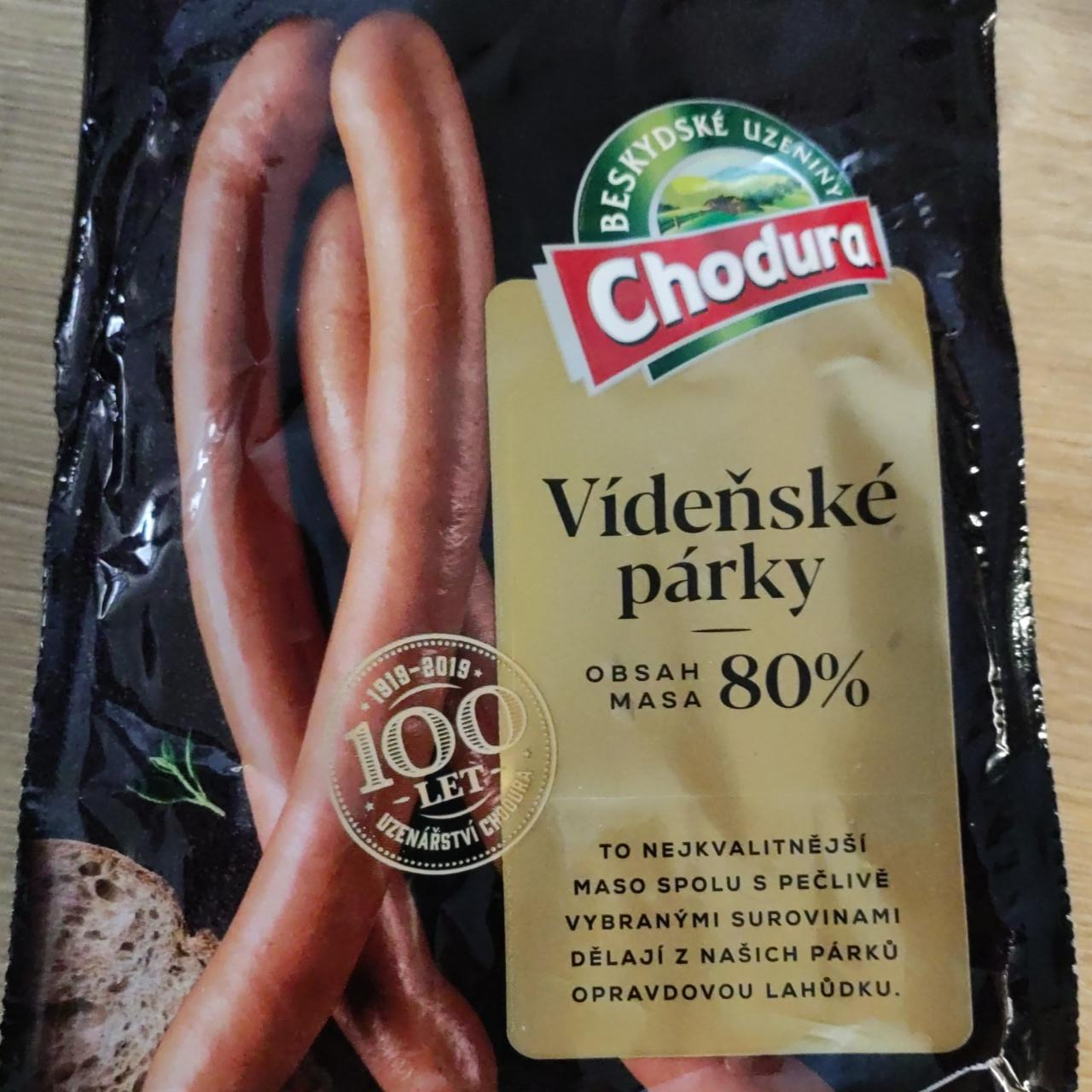 Фото - Vídeňské párky 80% Chodura