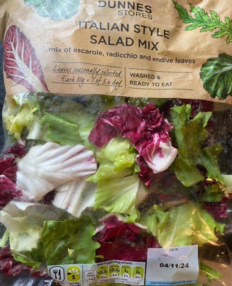 Фото - Italian salad leaves Dunnes Stores