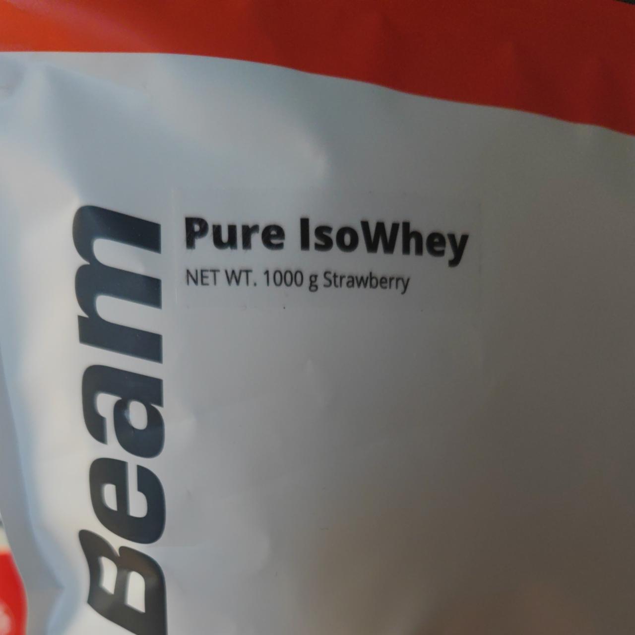 Фото - Протеїн Pure IsoWhey Strawberry Protein GymBeam