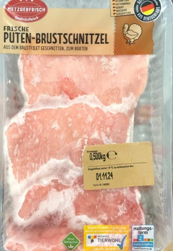 Фото - Puten brustschnitzel Metzgerfrisch