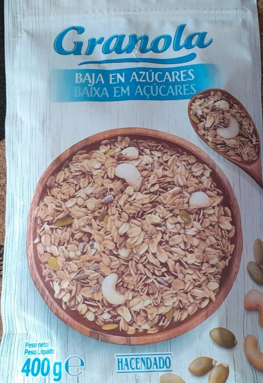 Фото - Granola baja en azúcares Hacendado