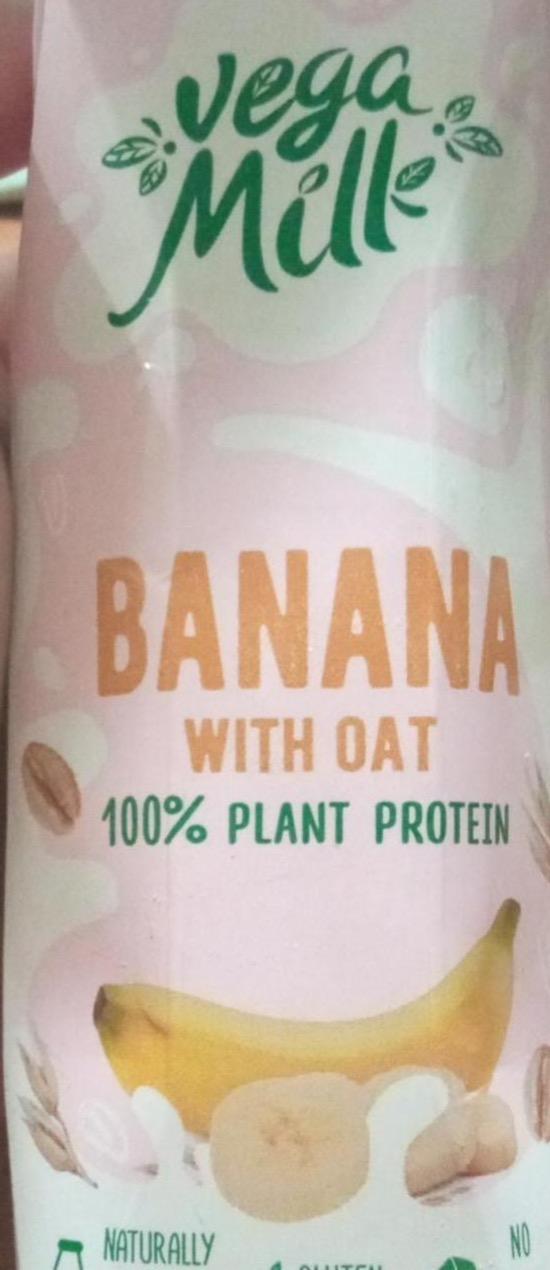 Фото - Banana with oat 100% plant protein Vega milk