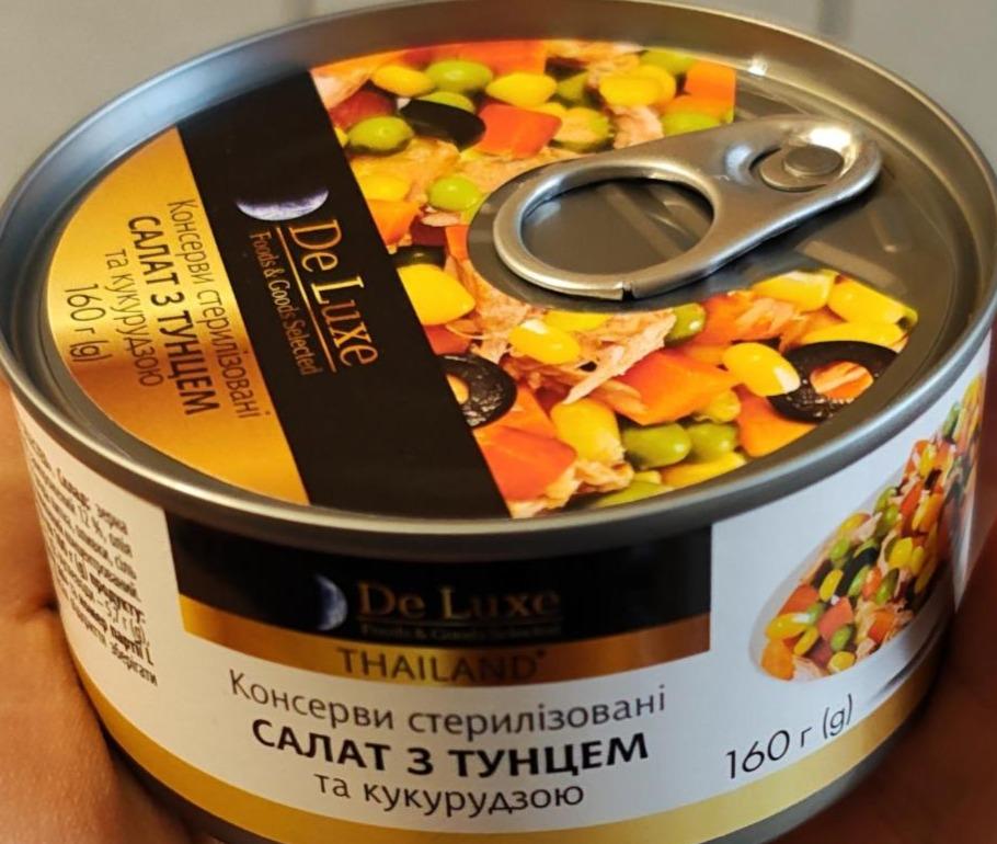 Фото - Салат з тунцем та кукурудзою DeLuxe Foods&Goods Selected