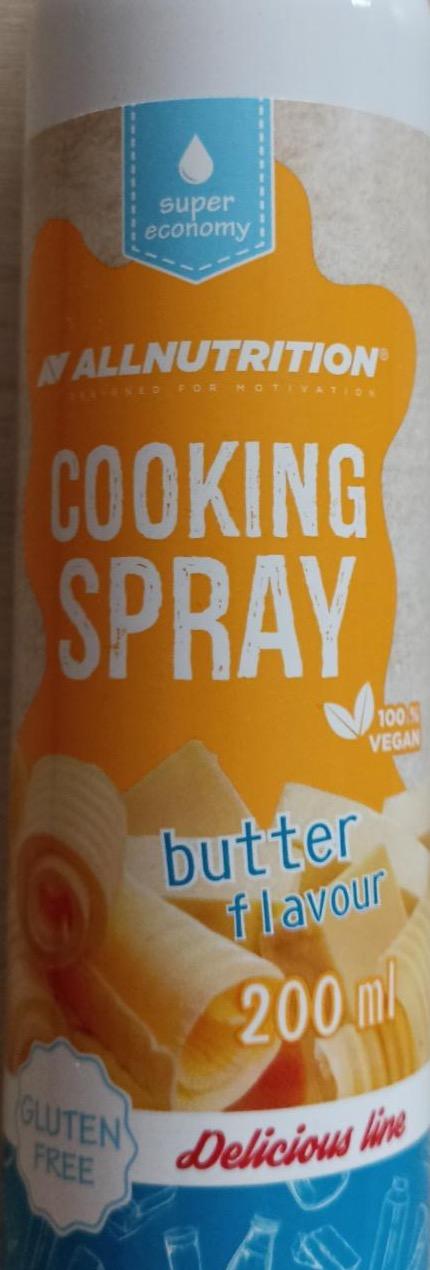 Фото - Cooking spray butter flavour Allnutrition