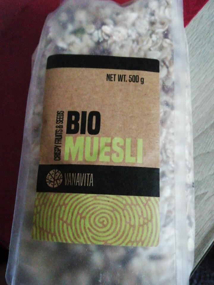 Фото - Bio muesli crispy fruits and seeds Vanavita