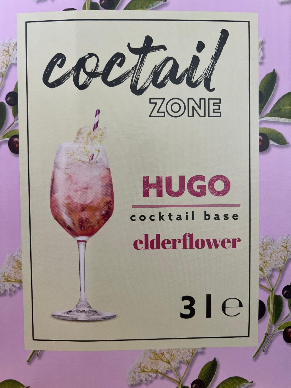 Фото - Напій безалкогольний Hugo Ciderflower Coctail Zone