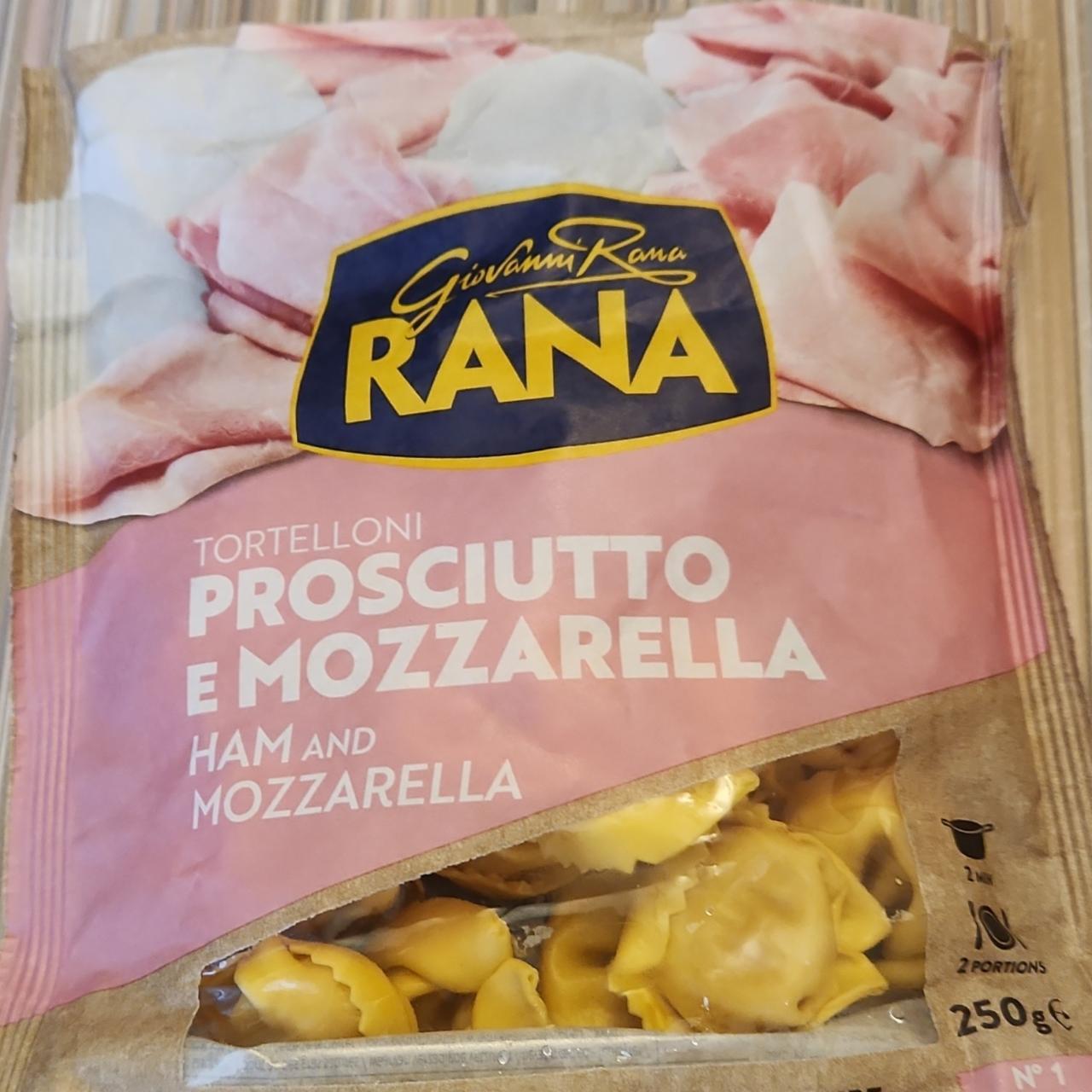 Фото - Tortelloni Prosciutto e Mozzarella RANA