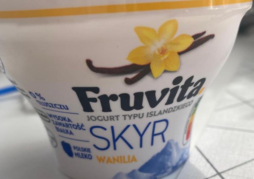 Фото - FruVita jogurt typu islandzkiego wanilia Skyr