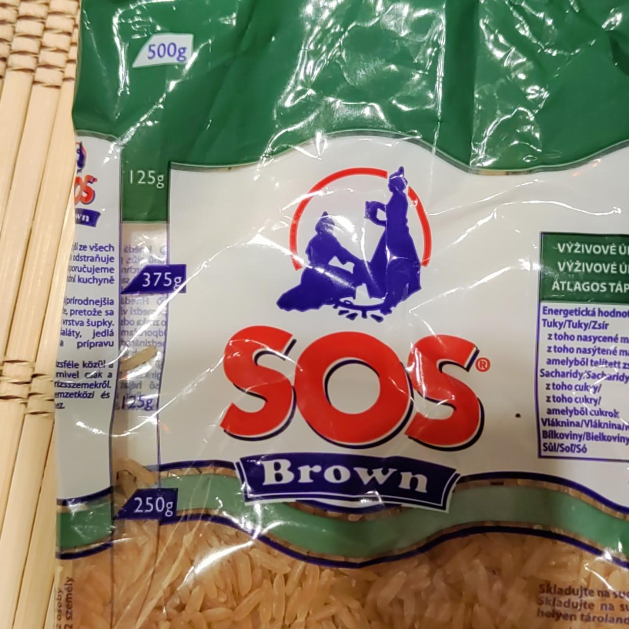 Фото - Рис довгозернистий Brown Sos