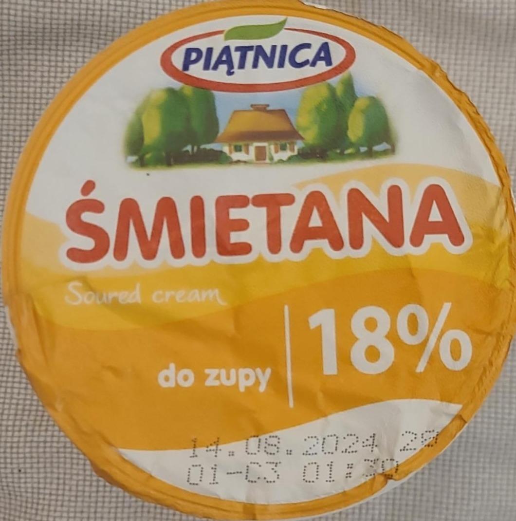 Фото - Smietana do zupy 18% Piątnica