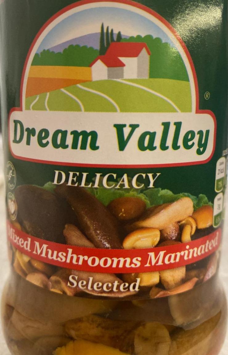 Фото - Консерви грибне асорті мариноване делікатесне відбірне mixed mushrooms marinated Dream Valley