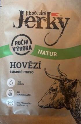 Фото - Sušené maso Hovězí natur Jihočeské Jerky