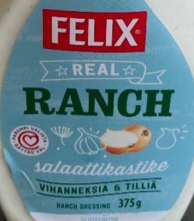 Фото - Ranch salaattikastike vihanneksia tilliä Felix