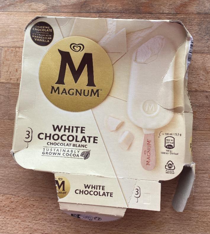 Фото - Морозиво White Chocolate Magnum