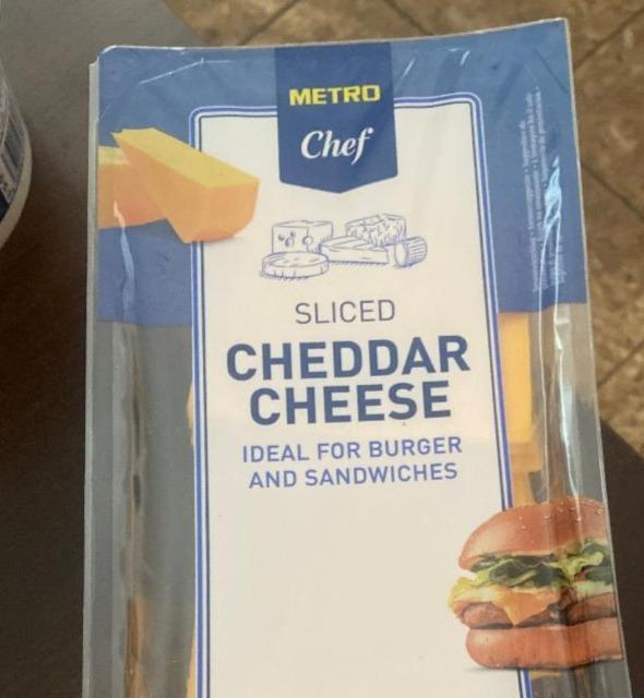 Фото - Cheddar cheese sliced Metro Chef