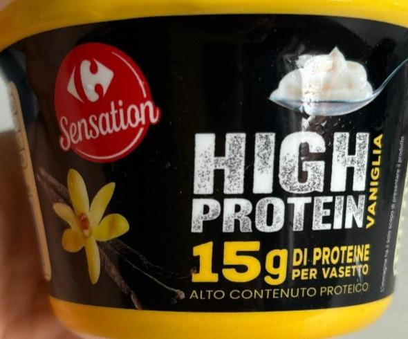 Фото - Йогурт протеїновий High Protein Vanilla Sensation Carrefour