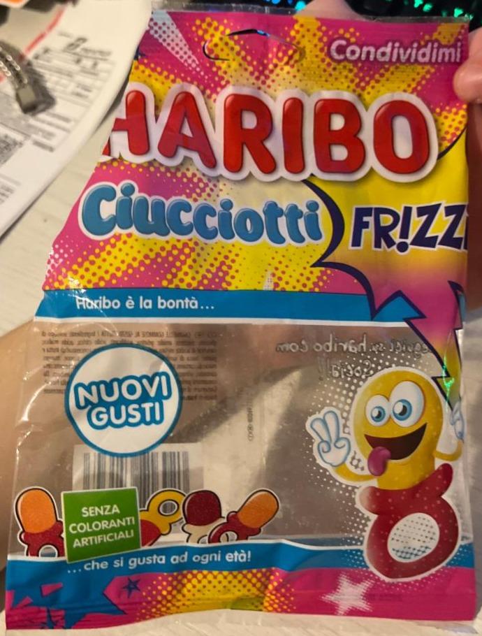 Фото - Ciucciotti frizz Haribo