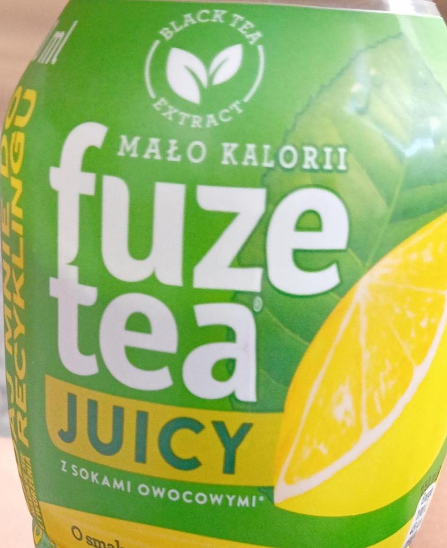 Фото - Juicy z sokami owocowymi o smaku lemon Fuzetea