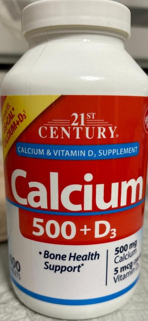 Фото - Calcium plus vitamin D3 21st Century