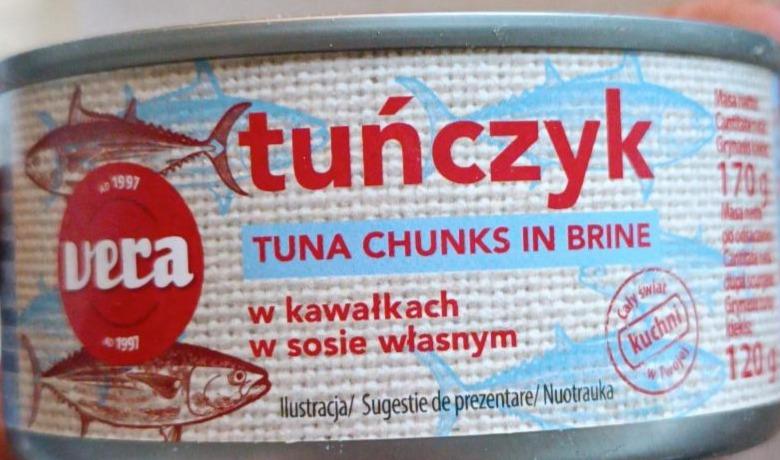 Фото - Tuna chunks in brine Vera