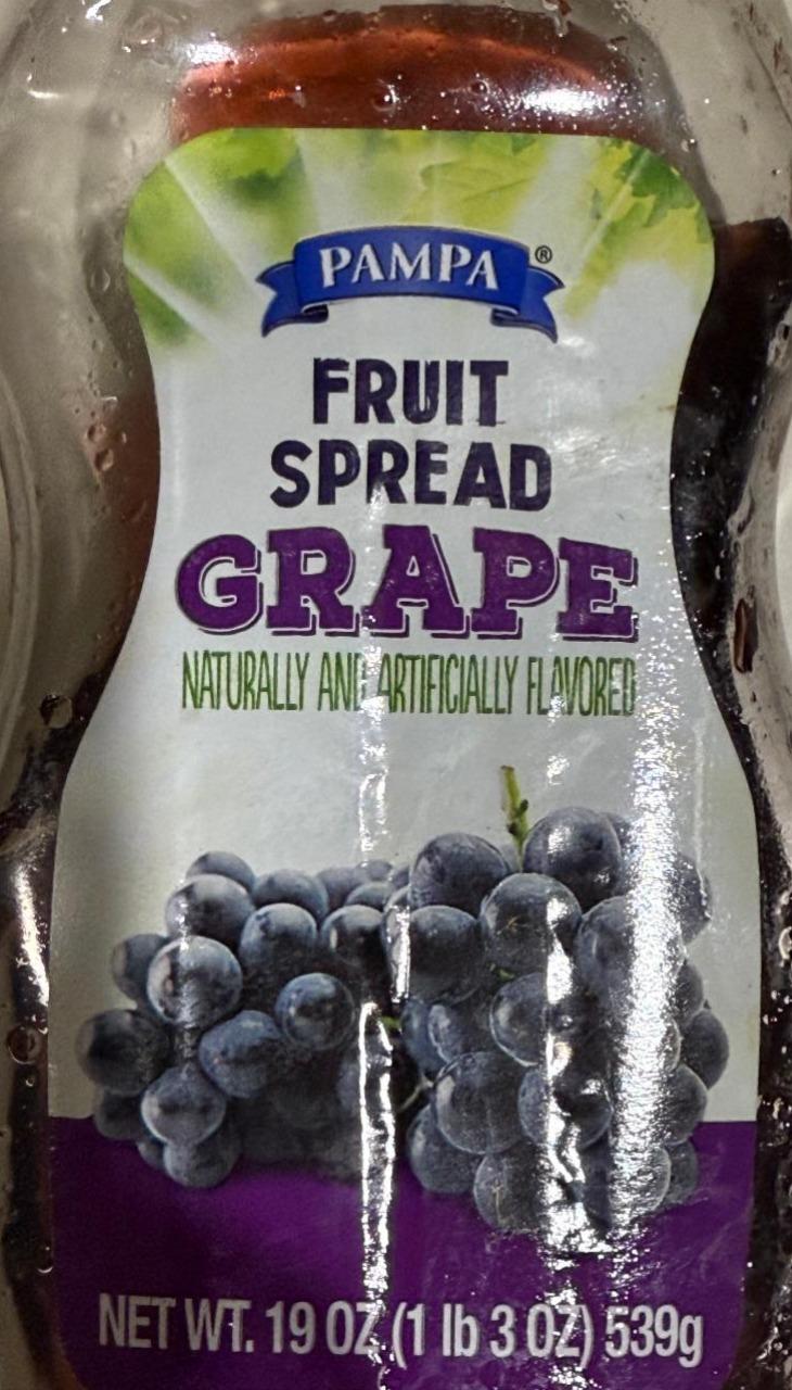 Фото - Fruit spread grape Pampa