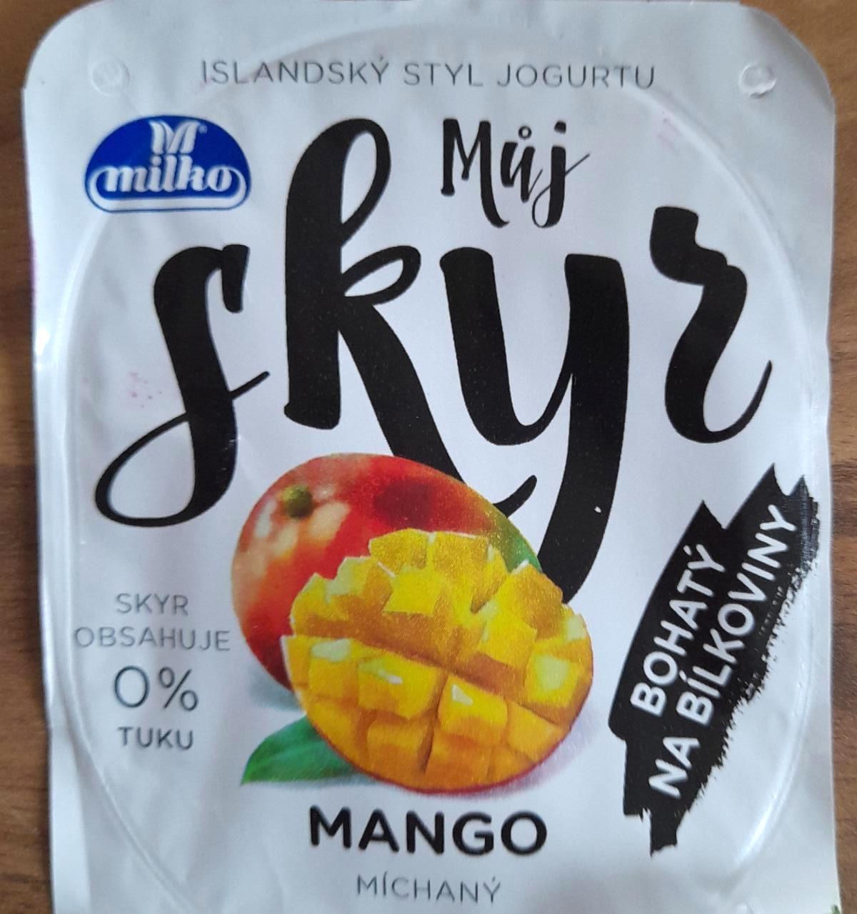 Фото - Můj skyr mango Milko