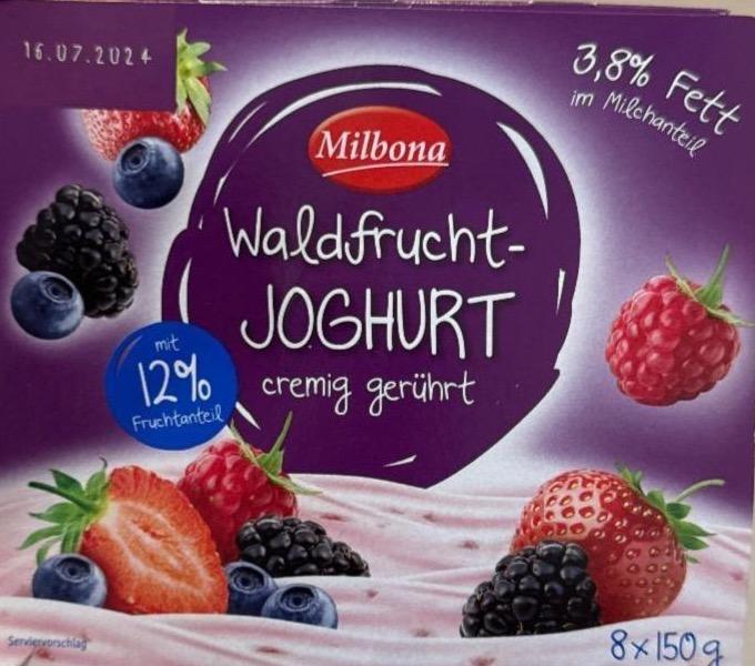 Фото - Waldfrucht jogurt cremig gerührt Milbona