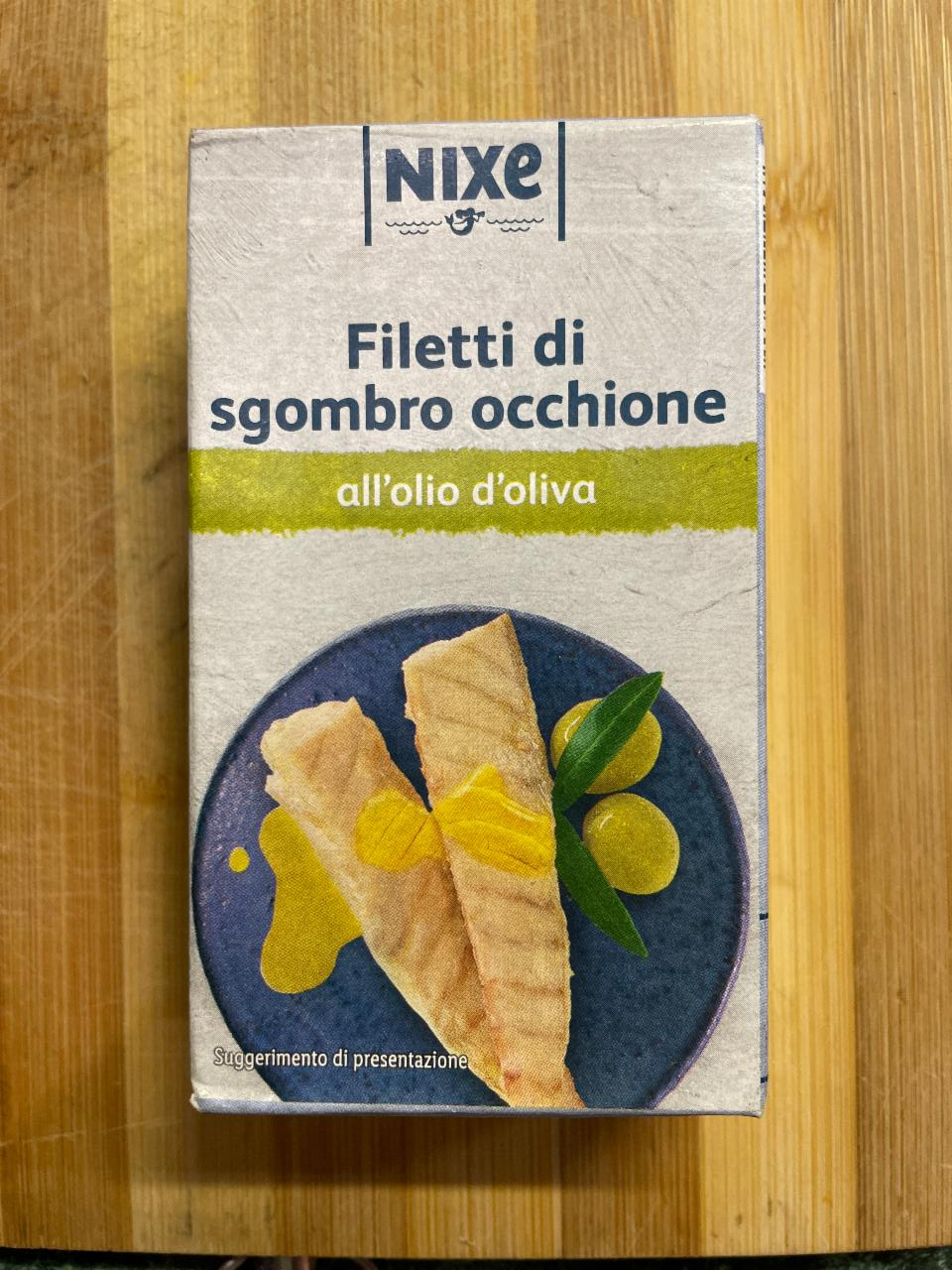 Фото - Filetti di sgombro occhione all'olio d'oliva Nixe