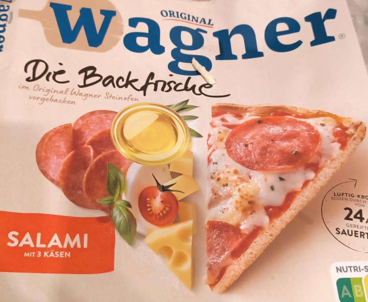 Фото - Pizza salami mit 3 käsen Wagner