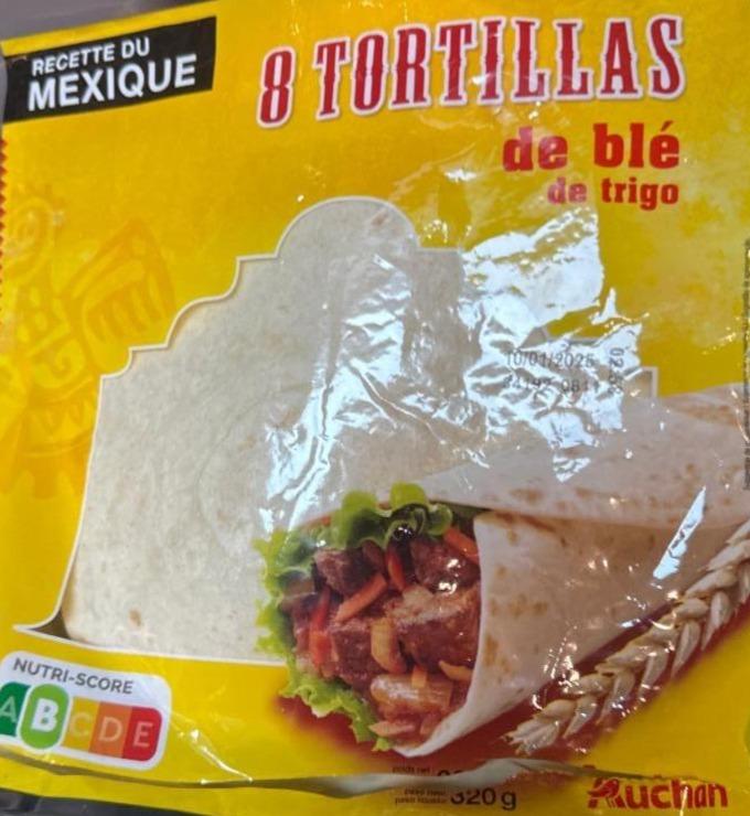 Фото - 8 tortillas de blé Auchan