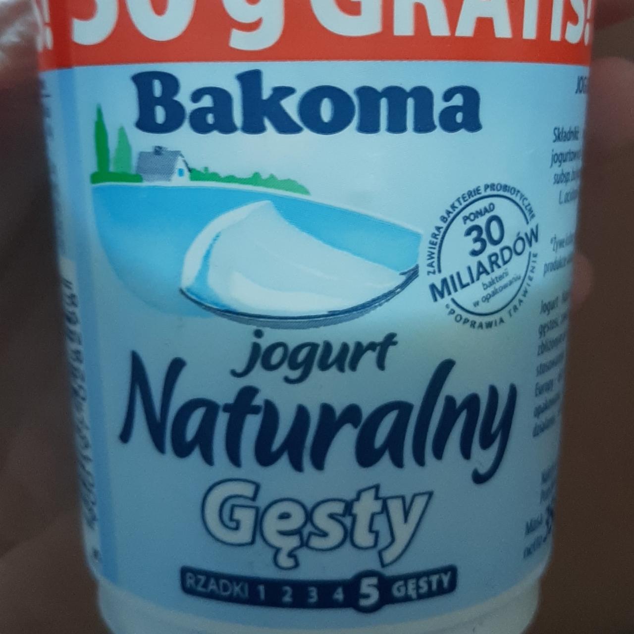 Фото - Jogurt naturalny gesty Bakoma