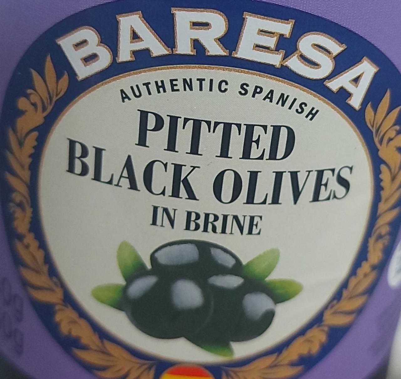 Фото - Pitted black olives in brine Baresa