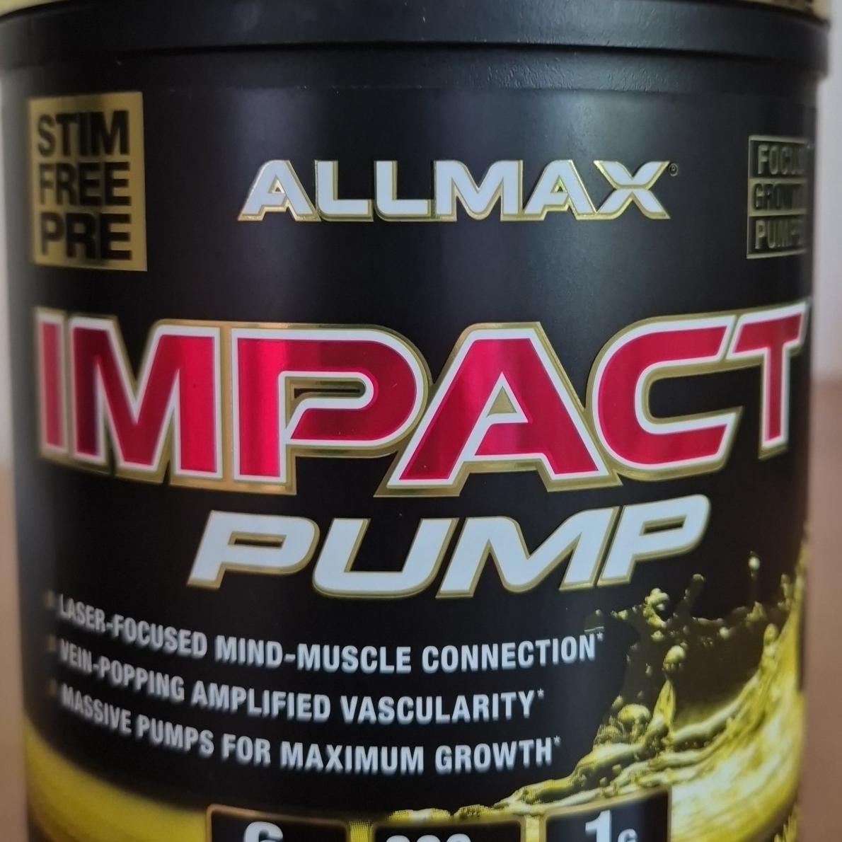 Фото - Nutrition Impact Pump Pineapple Mango ALLMAX