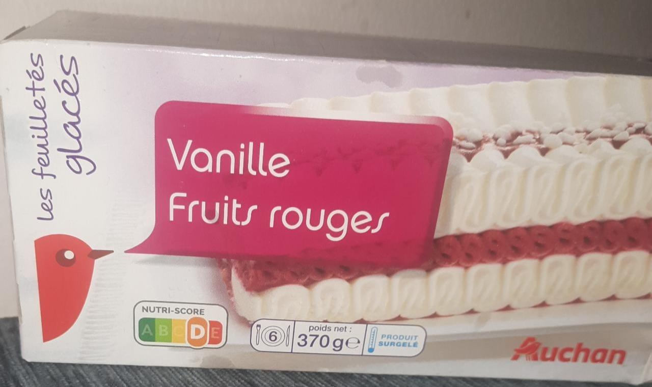 Фото - Feuilleté vanille fruits rouges Auchan