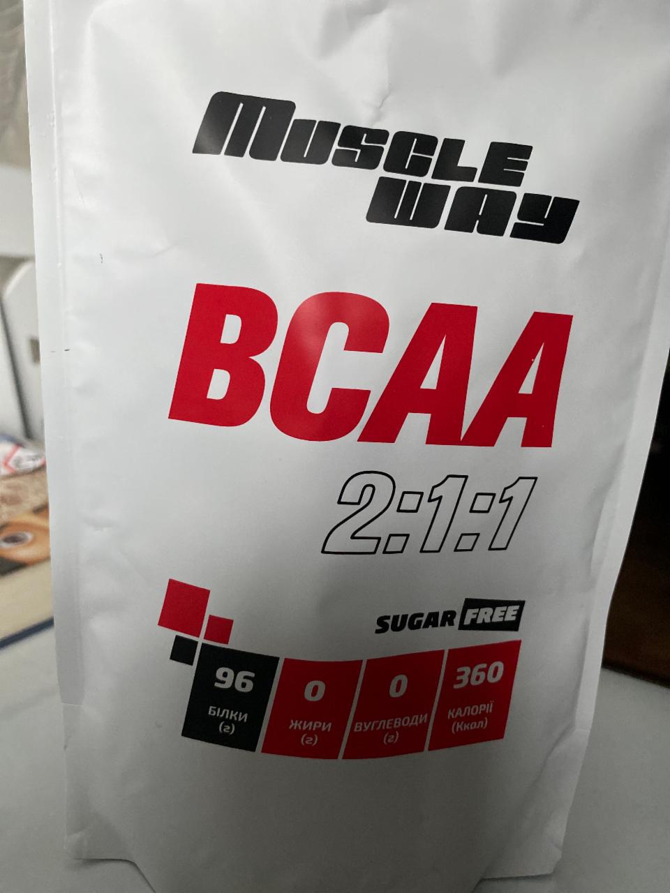 Фото - Амінокислоти ВСАА 2:1:1 Muscle Way