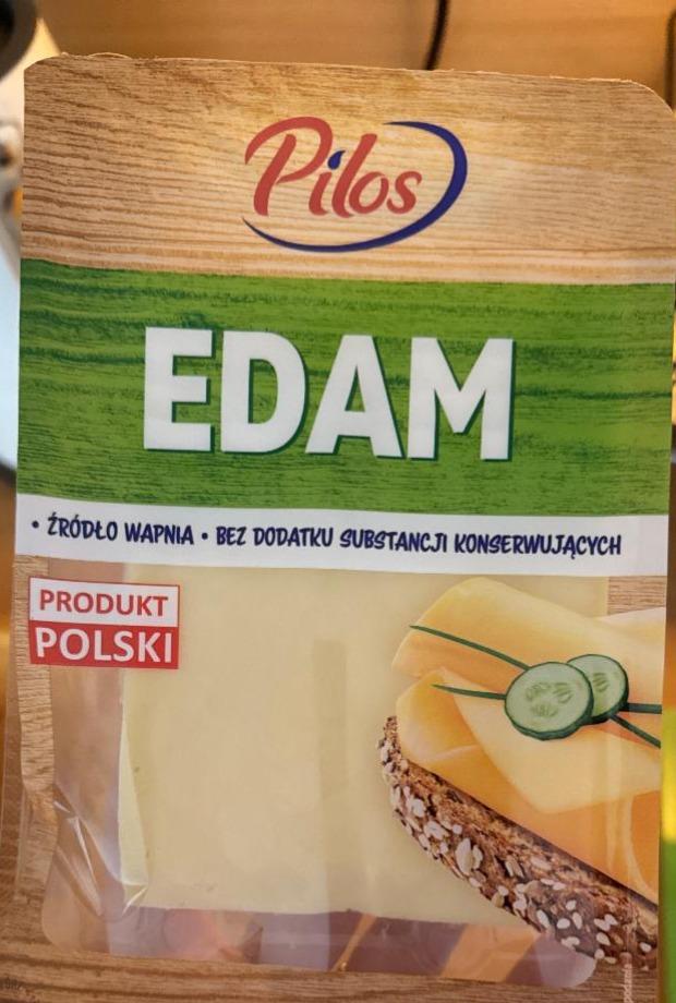 Фото - Сир твердий пластинами Edam Pilos