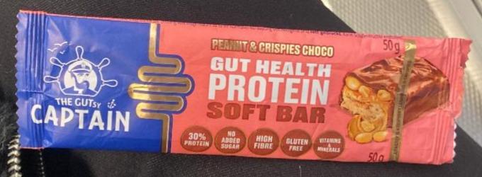 Фото - Protein Bar peanut and crispy choco The GUTsy Captain