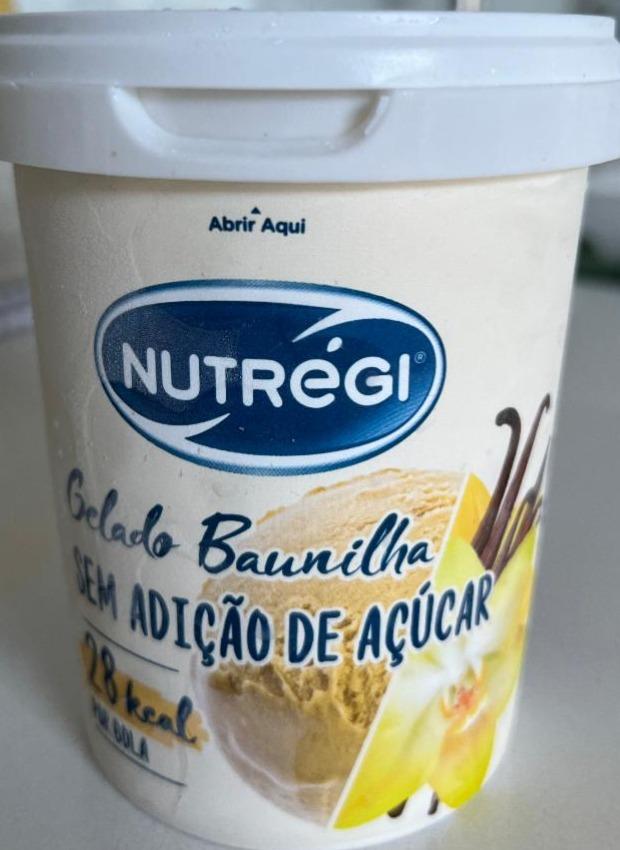 Фото - Gelado de Baunilha sem Açúcar Nutregi