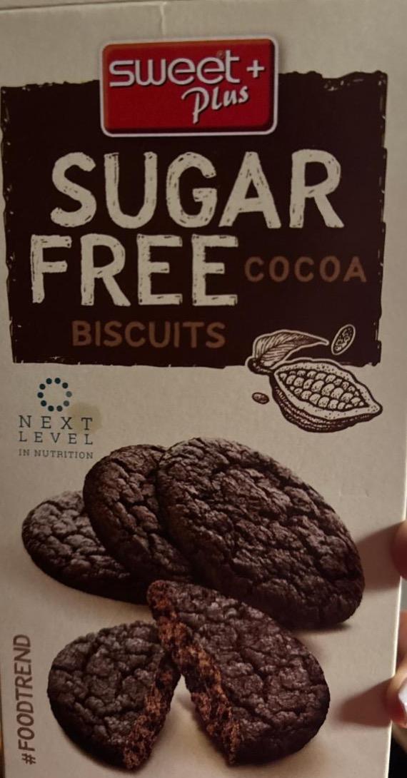 Фото - Biscuits sugar free cocoa Sweet plus