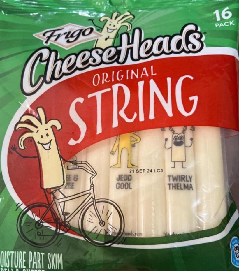 Фото - Cheese heads original string Frigo