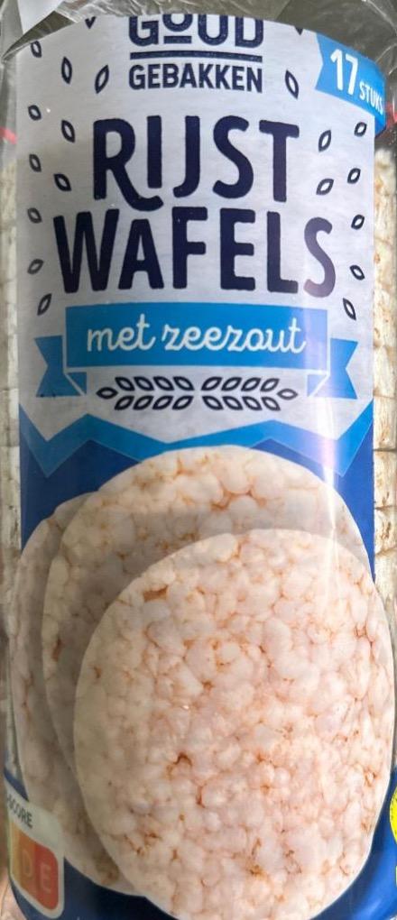 Фото - Rijstwafels met zeezout Goud gebakken