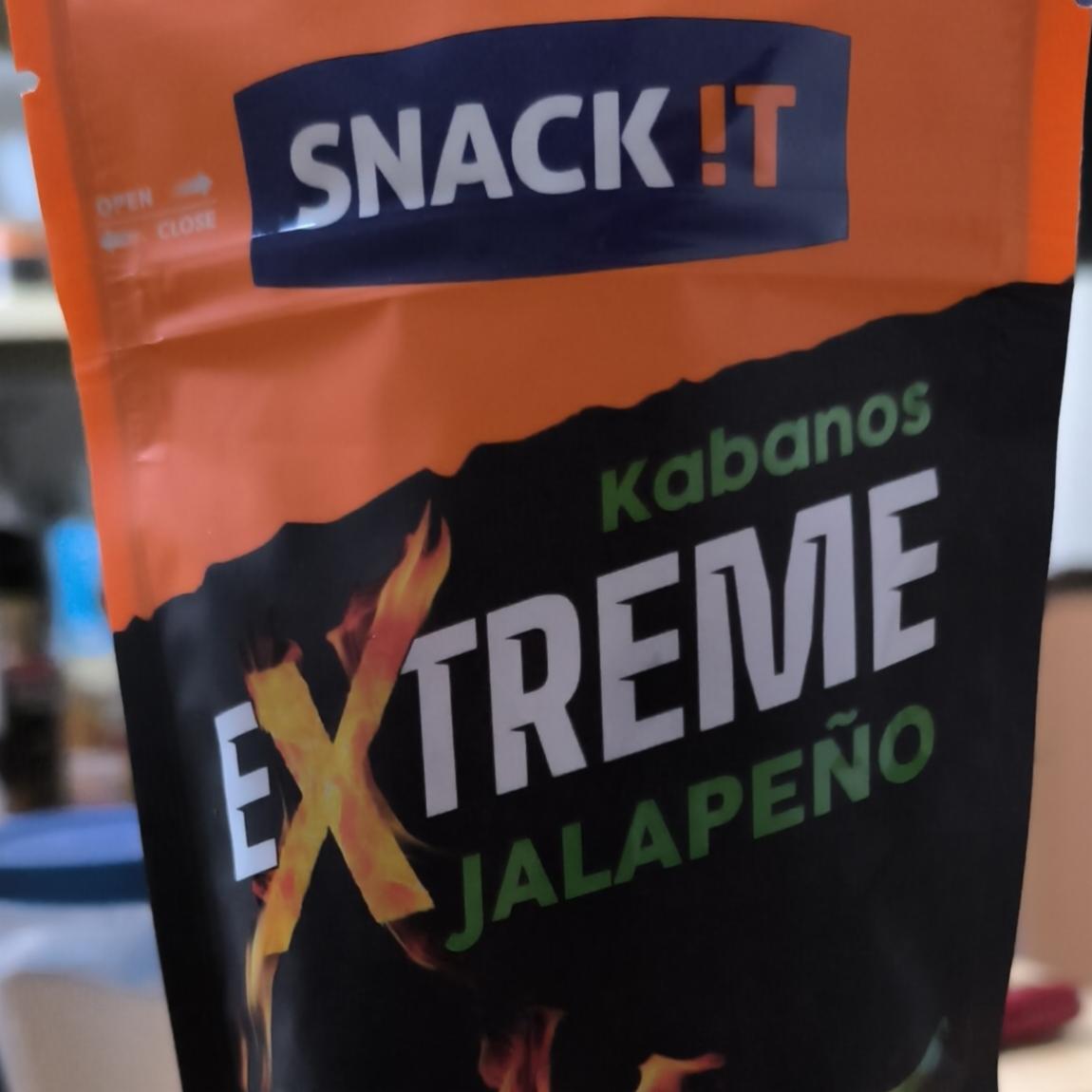 Фото - Kabanos extreme jalapeno Snack!T