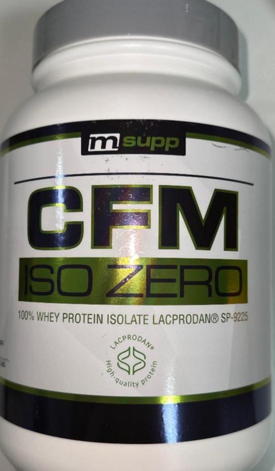 Фото - Cfm iso zero whey protein Isolat Msupp